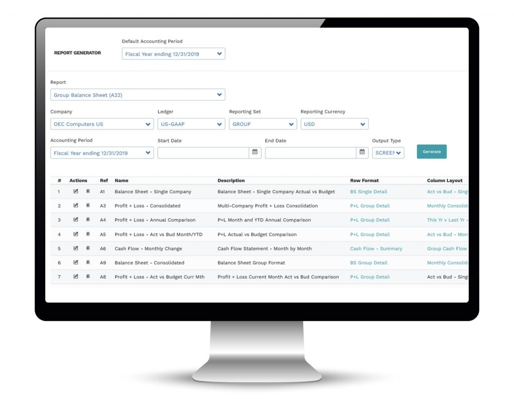 Flexible Report Creation and Maintenance