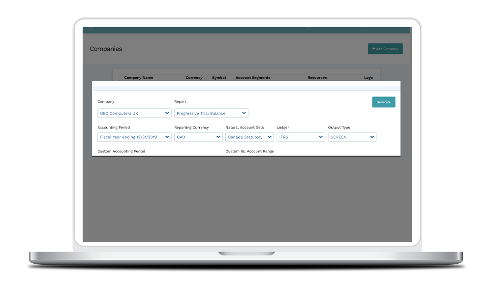 Multi-ledger facility provides complete GAAP & IFRS reporting
